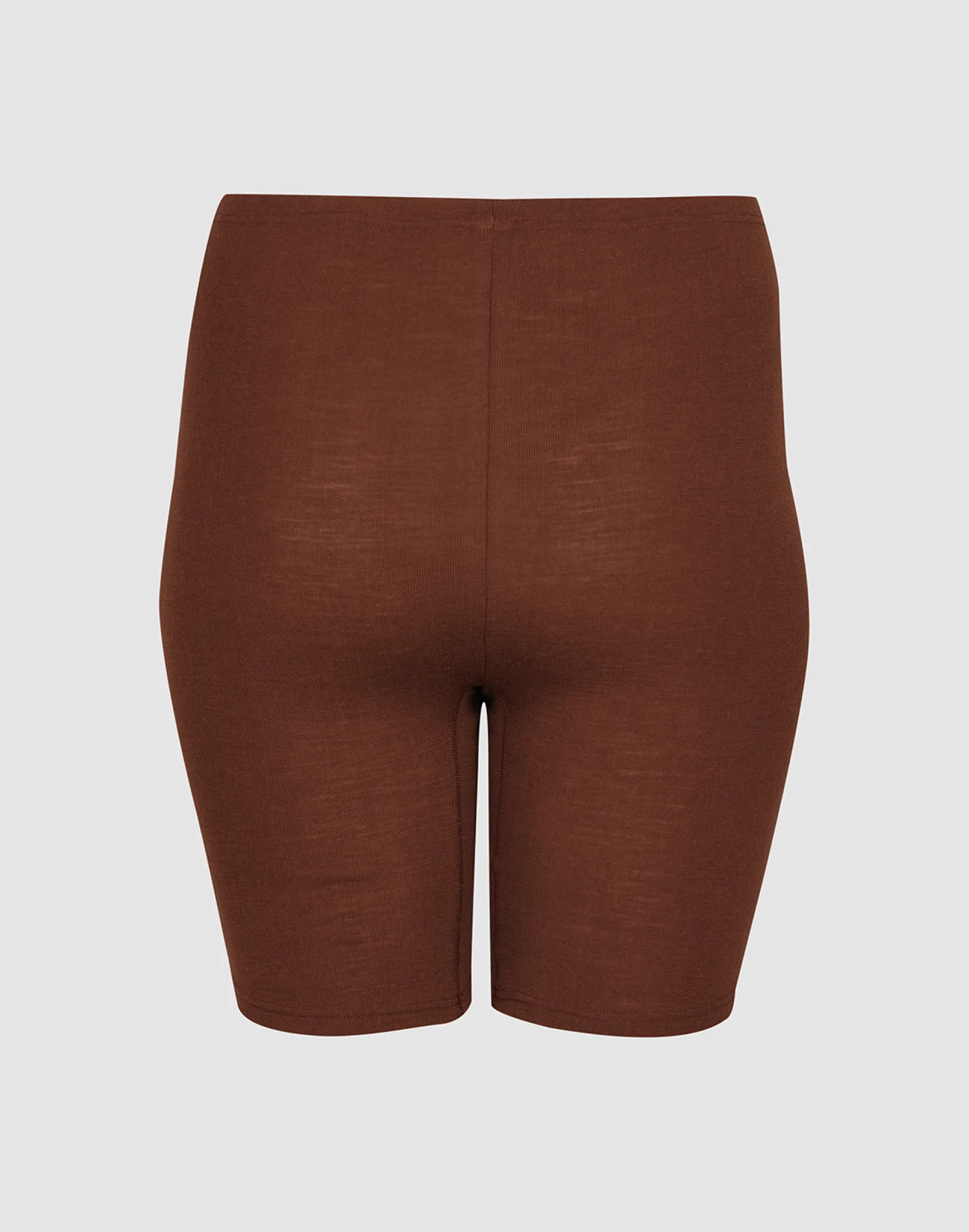 Plus size shorts i merinould til kvinder