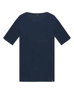 Plus size T-shirt i merinould til kvinder