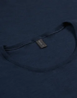 Plus size T-shirt i merinould til kvinder