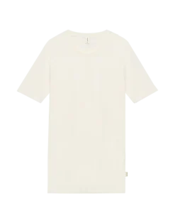 Plus size T-shirt i merinould til mænd