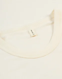 Plus size T-shirt i merinould til mænd