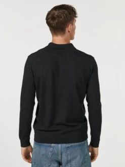Polo i merinould til mænd