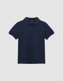 Polo-T-shirt i bomuld til børn