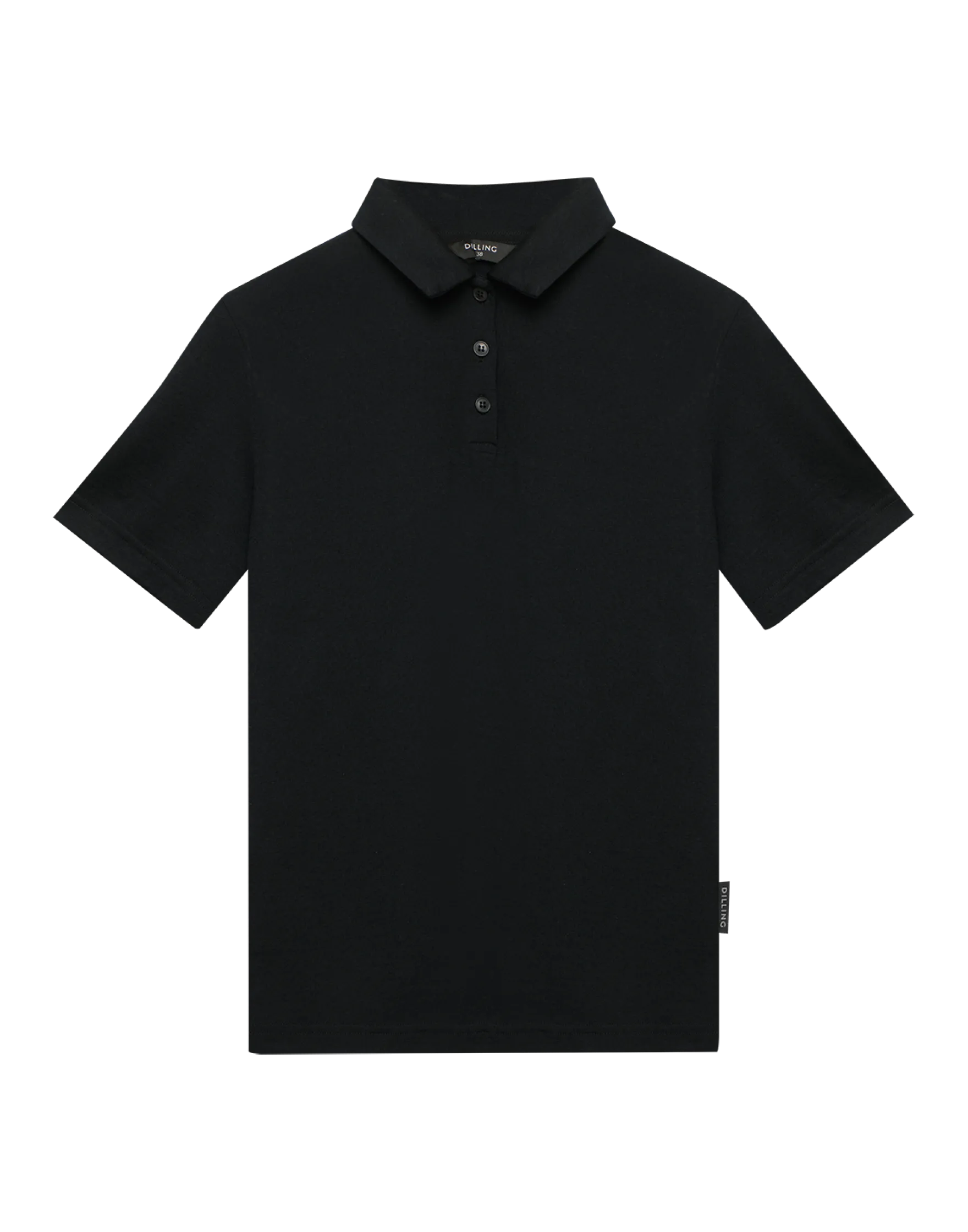 Polo T-shirt i merinould til kvinder
