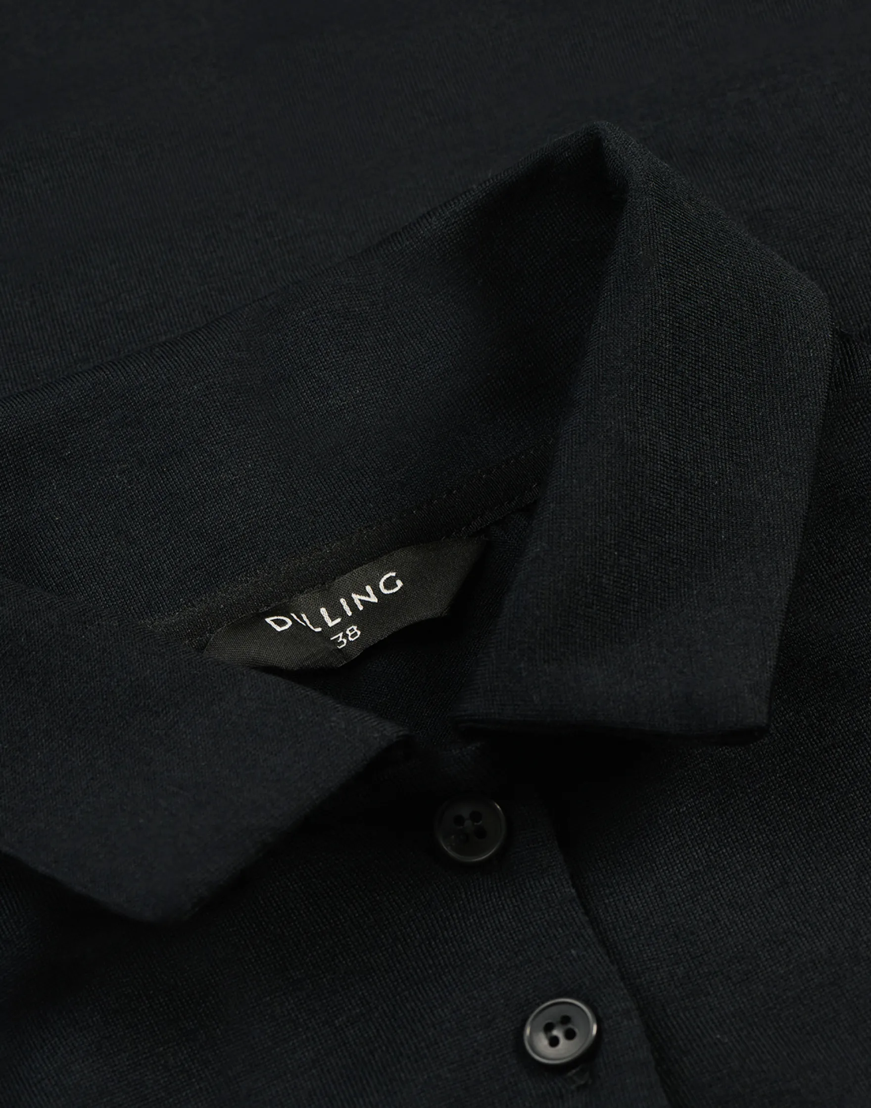 Polo T-shirt i merinould til kvinder