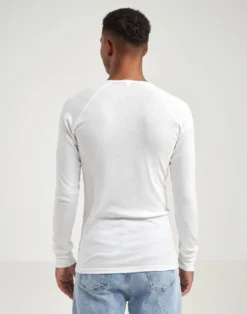 Premium classic - langærmet t-shirt mænd bomuld