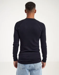 Premium classic - langærmet t-shirt mænd bomuld