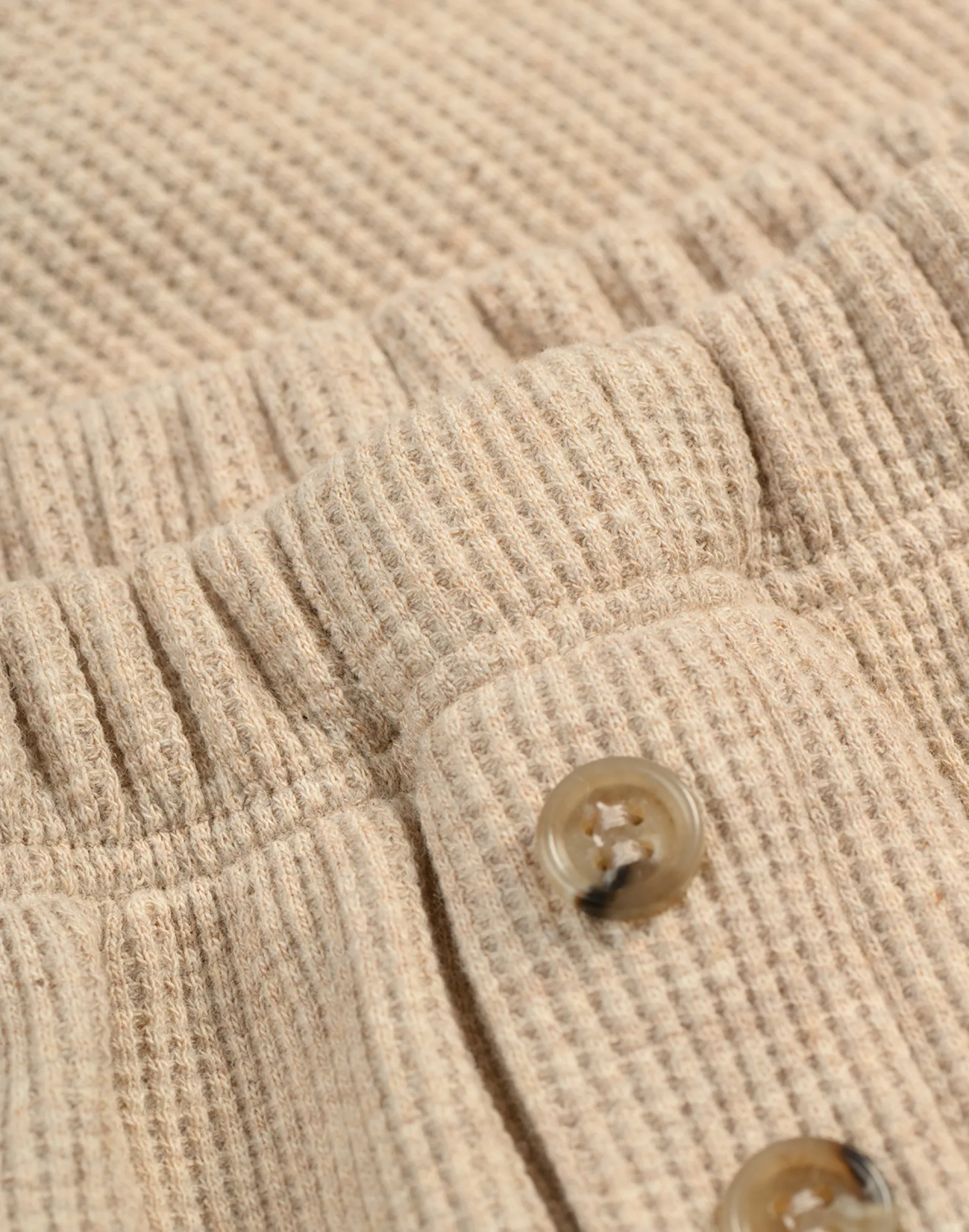 Shorts i vaffelstrikket bomuld til baby