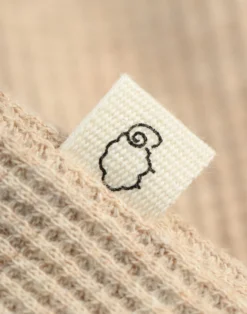 Shorts i vaffelstrikket bomuld til baby
