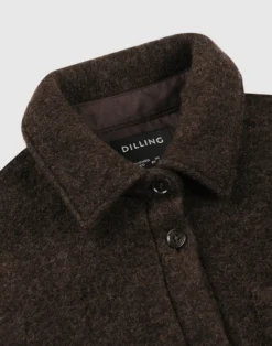 Skjorte i uld/bomuld til kvinder