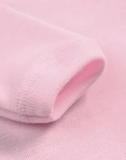 Slå-om body i merinould/silke til baby
