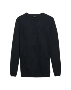 Sweater i bomuldsstrik til mænd