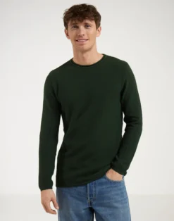 Sweater i bomuldsstrik til mænd
