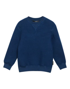 Sweatshirt i merinouldfleece til børn