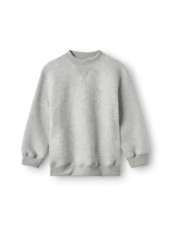 Sweatshirt i merinouldfleece til børn