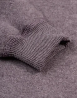 Sweatshirt i merinouldfleece til børn