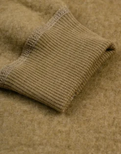 Sweatshirt i merinouldfleece til børn