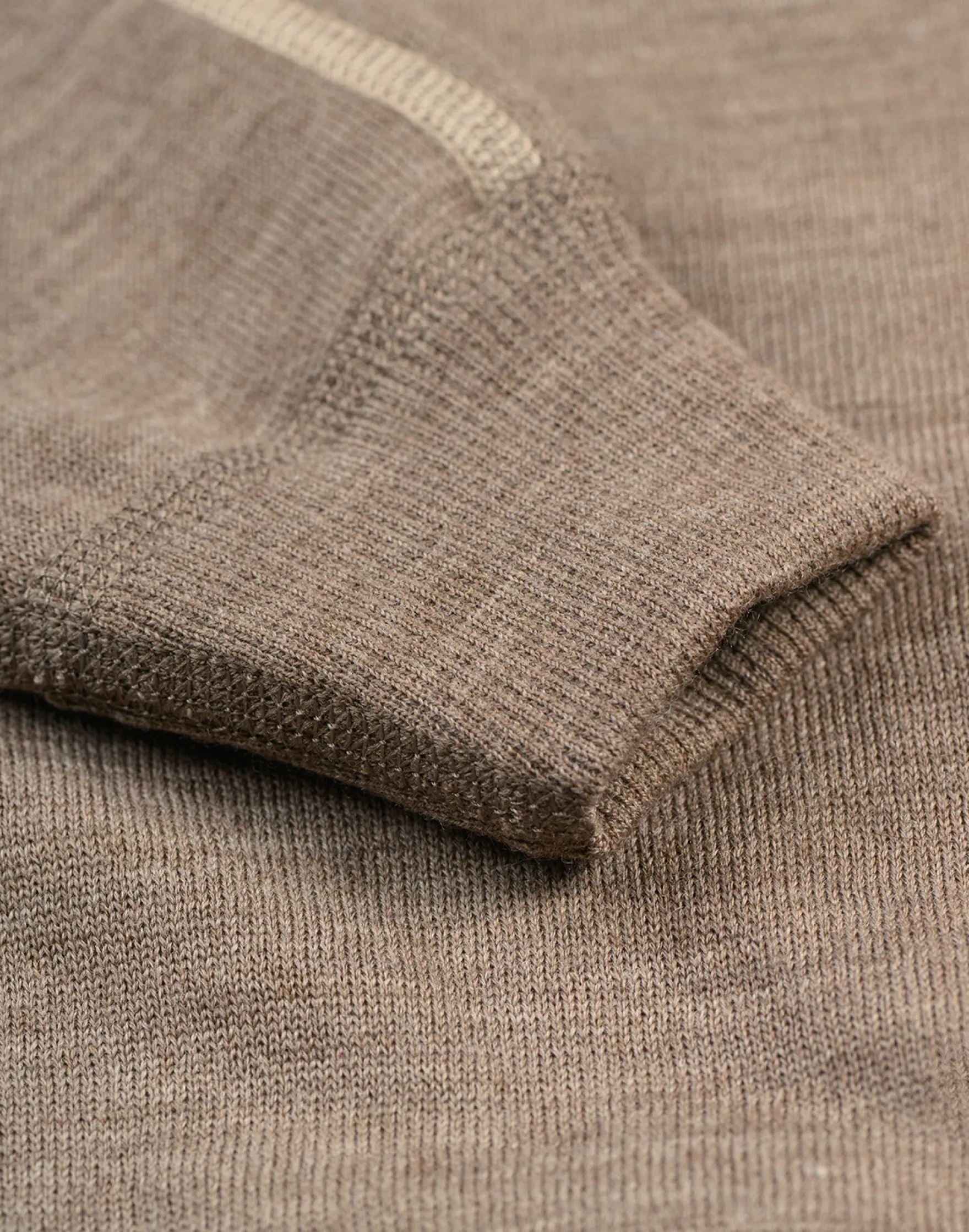 Sweatshirt i merinouldfrotté til baby