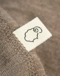 Sweatshirt i merinouldfrotté til baby