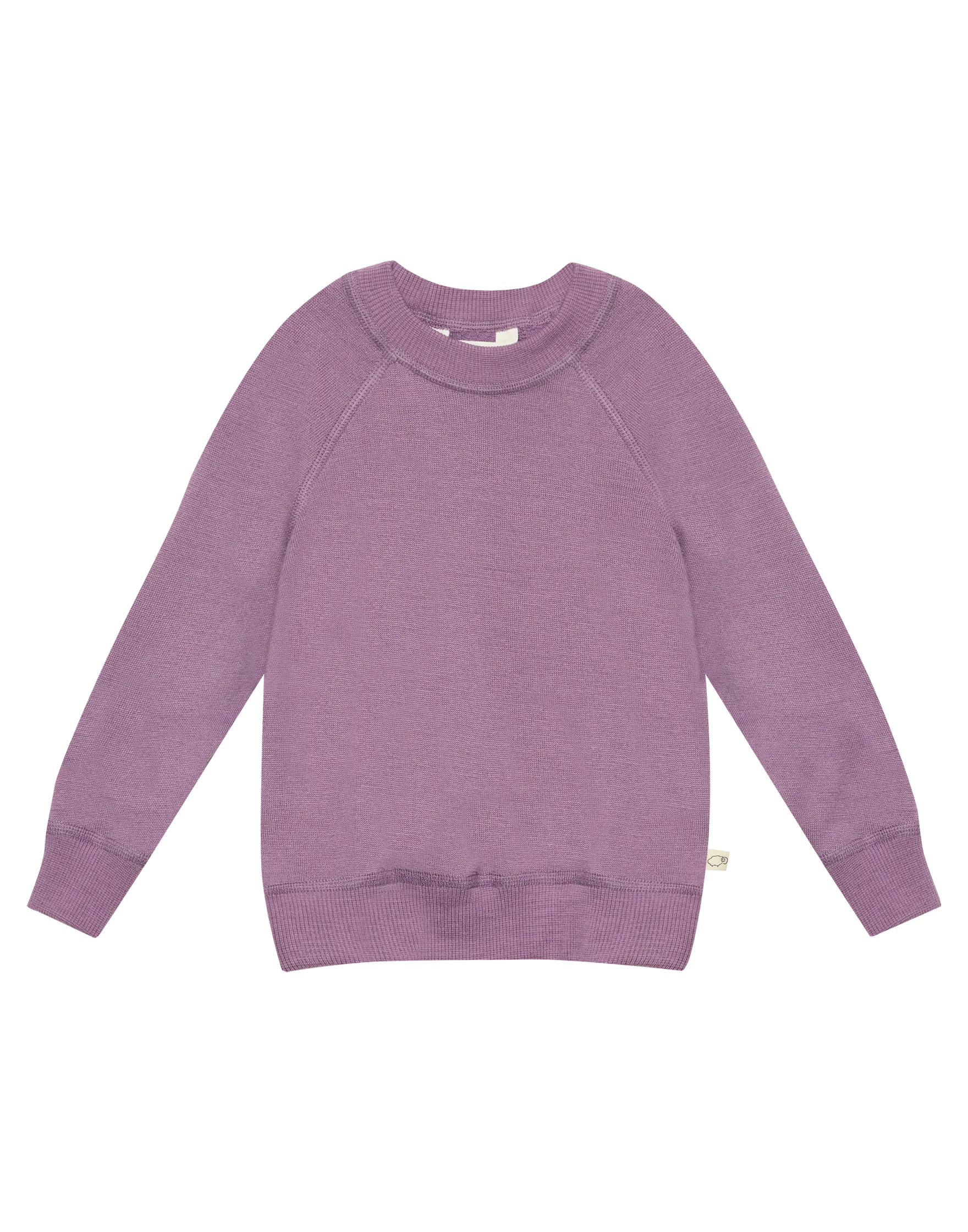 Sweatshirt i merinouldfrotté til baby