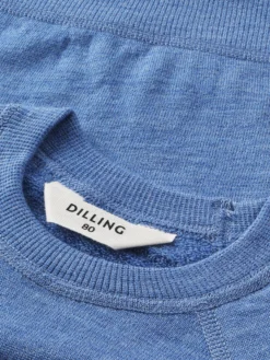 Sweatshirt i merinouldfrotté til baby