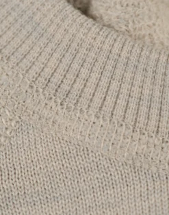 Sweatshirt i merinouldfrotté til baby