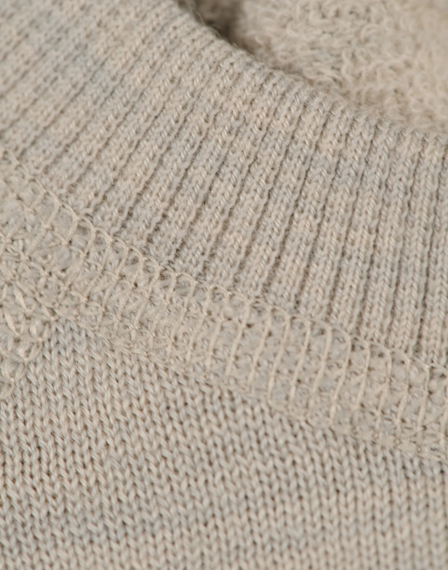 Sweatshirt i merinouldfrotté til baby