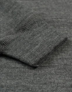 Sweatshirt i merinouldfrotté til baby
