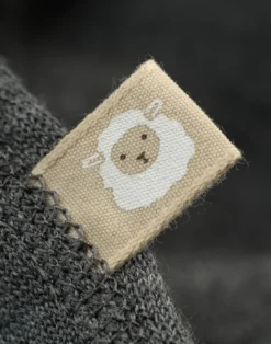 Sweatshirt i merinouldfrotté til baby