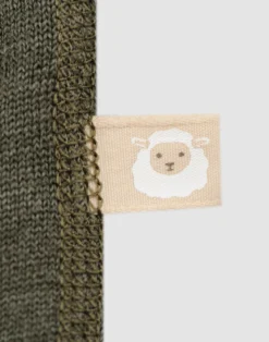 Sweatshirt i merinouldfrotté til baby