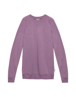 Sweatshirt i merinouldfrotté til kvinder