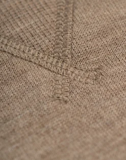 Sweatshirt i merinouldfrotté til kvinder