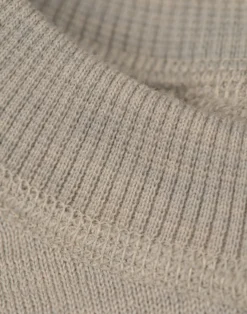 Sweatshirt i merinouldfrotté til kvinder