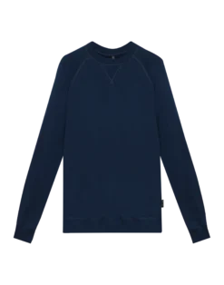 Sweatshirt i merinouldfrotté til kvinder
