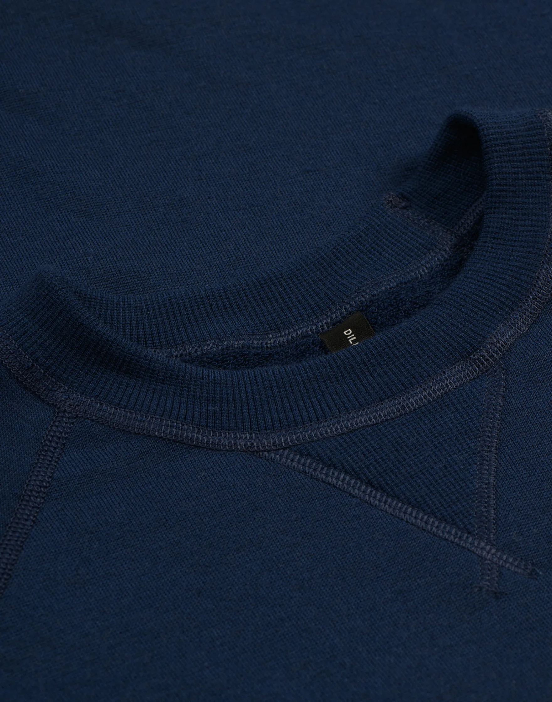 Sweatshirt i merinouldfrotté til kvinder