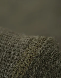 Sweatshirt i merinouldfrotté til kvinder