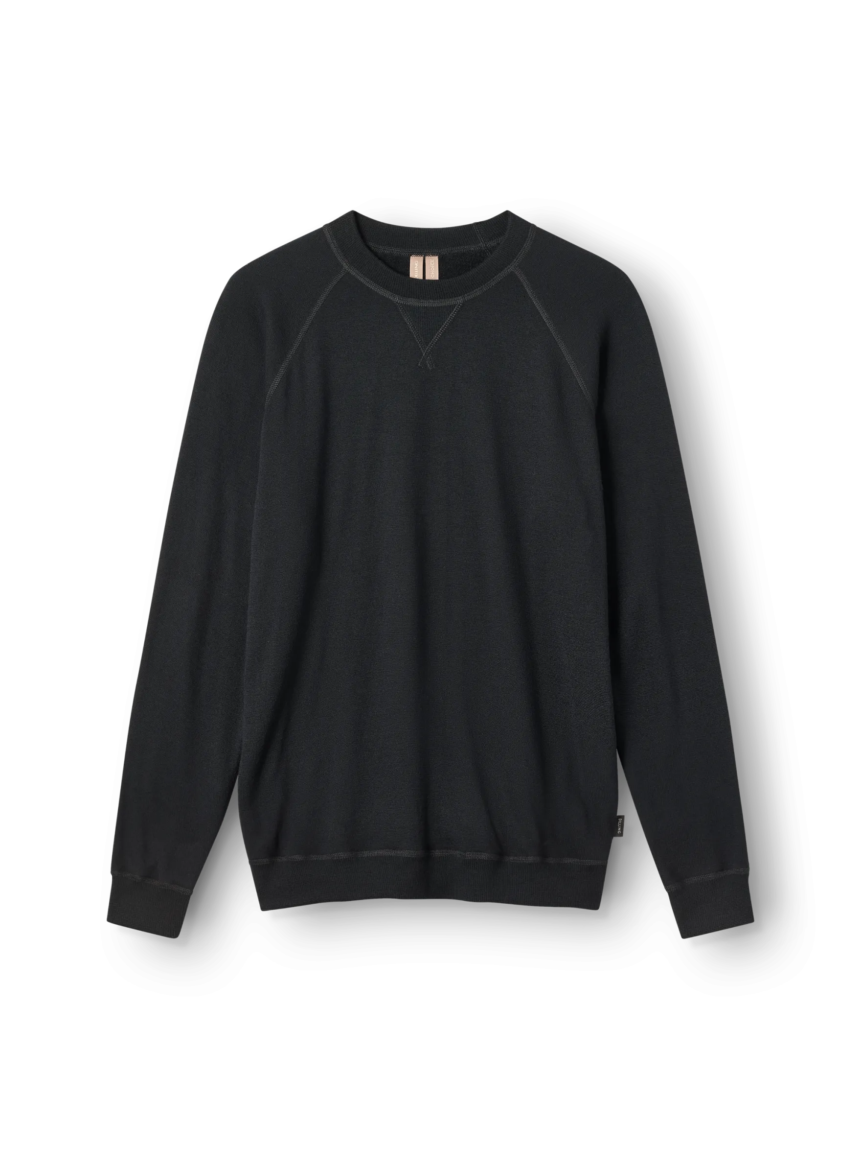 Sweatshirt i merinouldfrotté til kvinder