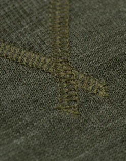 Sweatshirt i merinouldfrotté til mænd
