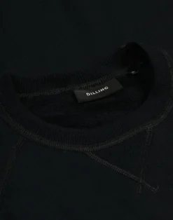 Sweatshirt i merinouldfrotté til mænd