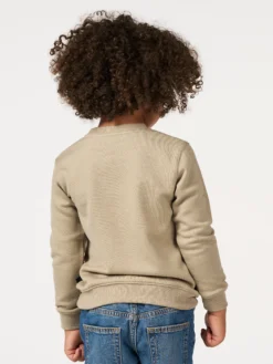 Sweatshirt i merinould til børn