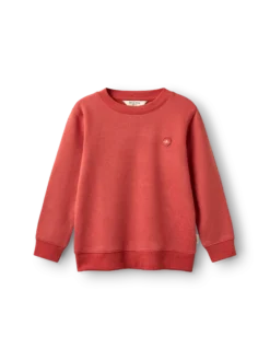Sweatshirt i merinould til børn
