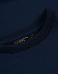 Sweatshirt i merinould til mænd