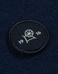 Sweatshirt i merinould til mænd