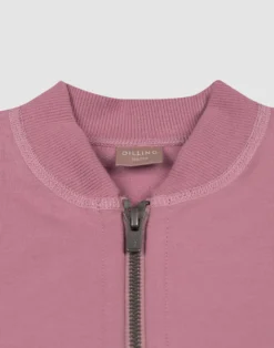 Sweatshirt med lynlås bomuld til børn
