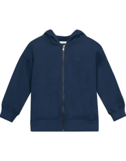 Sweatshirt med lynlås i bomuld til børn