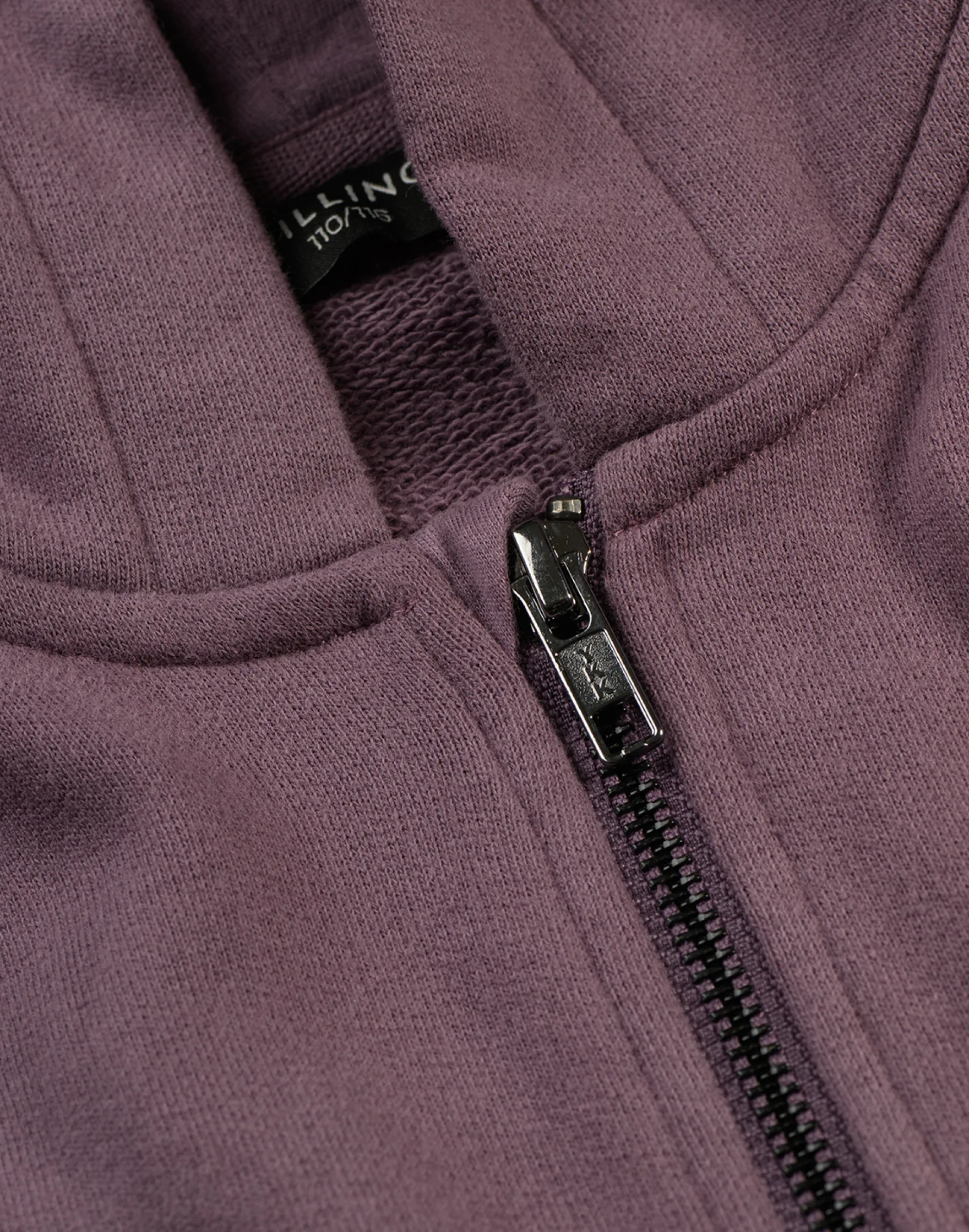 Sweatshirt med lynlås i bomuld til børn