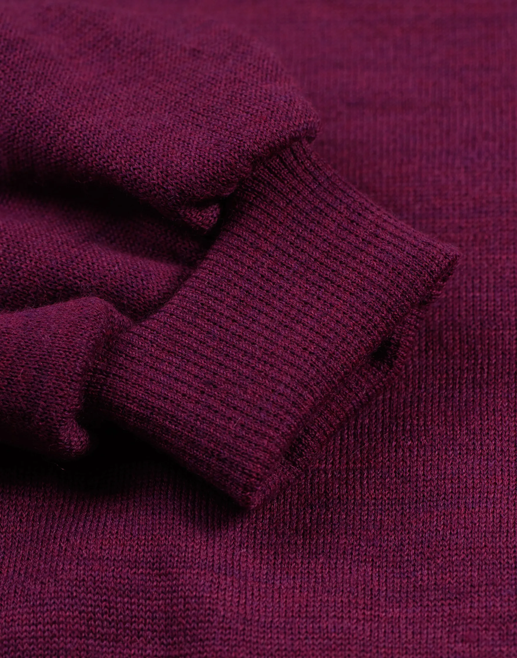 Sweatshirt med vide ærmer i merinouldfrotté til baby