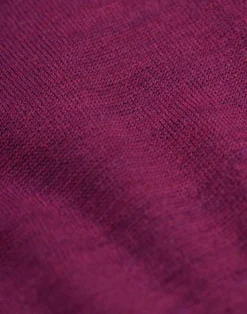 Sweatshirt med vide ærmer i merinouldfrotté til børn
