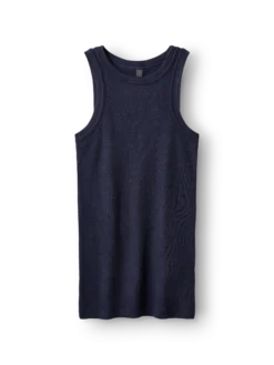 Tank top i merinould/silke til kvinder