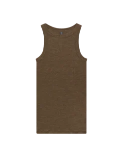 Tank top i merinould/silke til kvinder
